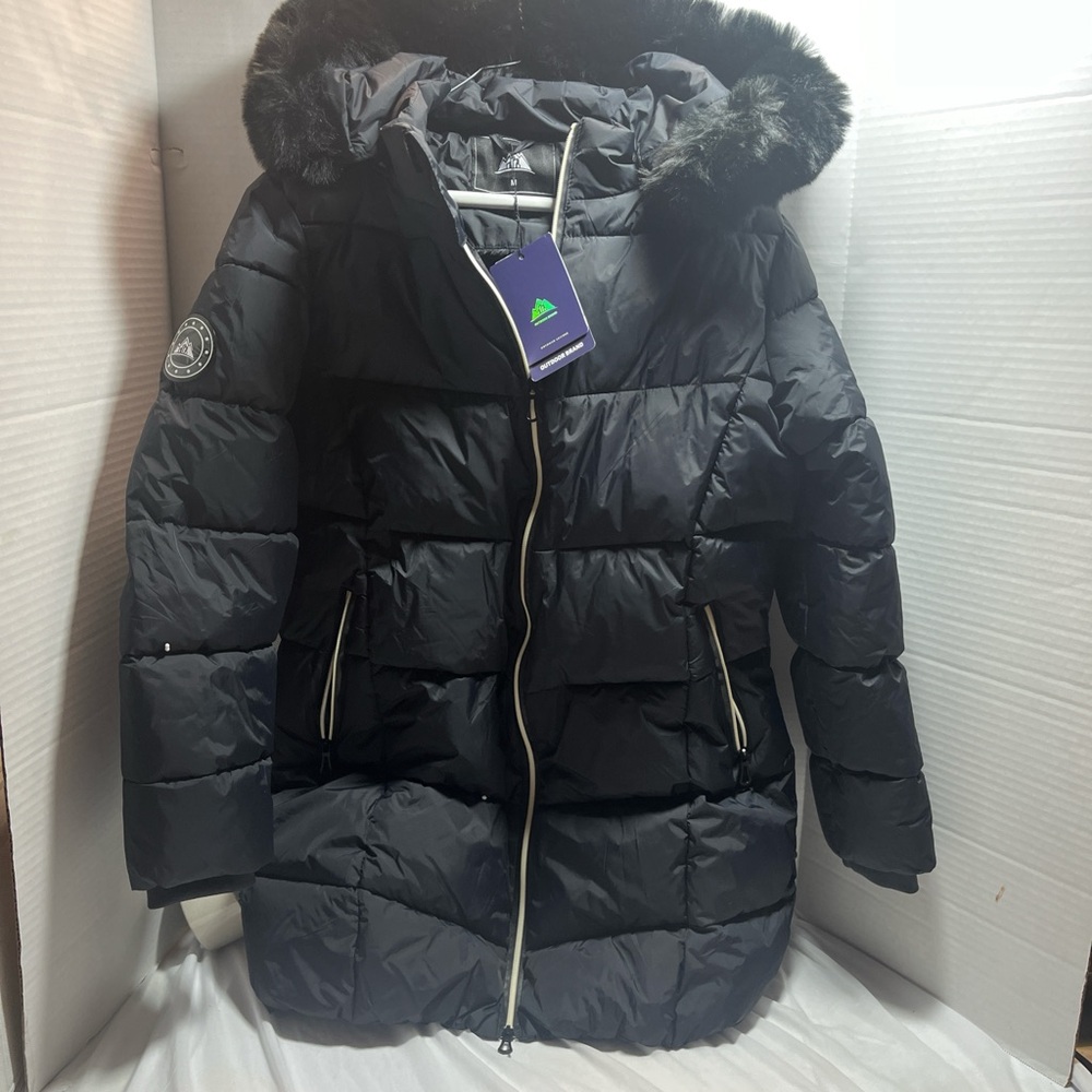 MOERDENG Women's Winter Windproof Warm Down Coats Waterproof Thicken